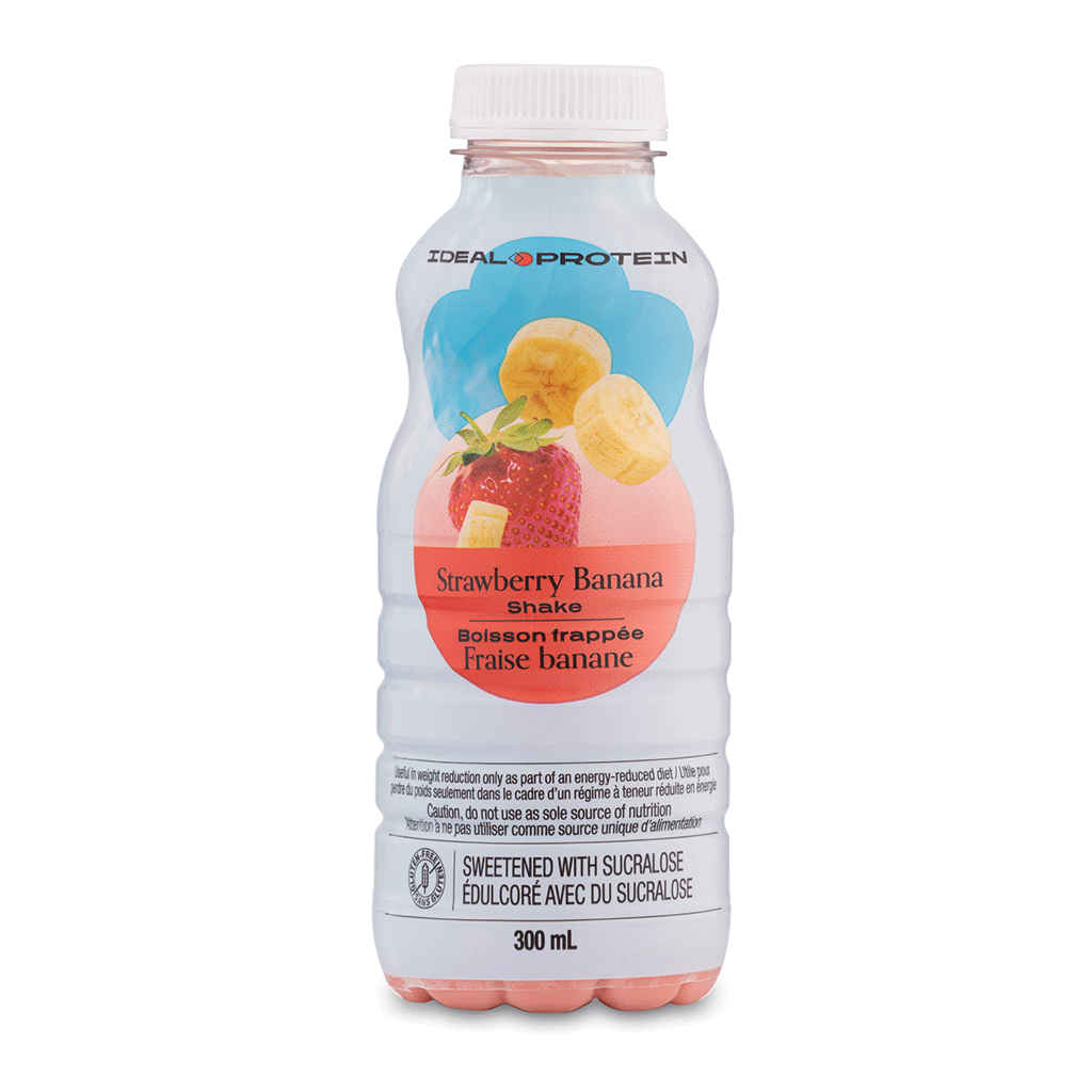 Ideal Protein Ready-to-serve Strawberry Banana Shake